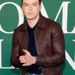Cameron Monaghan How to Make a Killing Dark Brown Leather Jacket