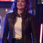 Cammie Raleigh 9-1-1 Nashville Brown Leather Jacket