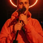 Coachella Music Festival Justin Bieber Pink Hoodie