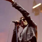 Coachella Sombr Studded Leather Jacket