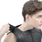 Cyberpunk Samurai Armored Cow Leather Vest