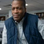 Faces of Death Josh Quilted Blue Vest