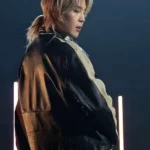 Jimin Event 2026 Leather Jacket Back