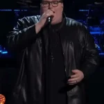 Jordan Smith The Voice Black Leather Jacket