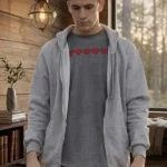 Matter of Time Charlie Fleck Grey Hoodie