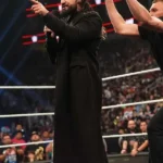 Monday Night RAW Seth Rollins Black Long Coat