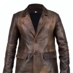 NY Fashion Week 2026 Lana Del Rey Leather Blazer