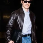 NYC Jake Innanen Leather Brown Jacket