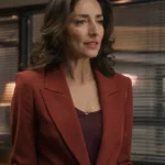 Necar Zadegan The Rookie Red Blazer