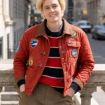 New York City Brandi Carlile Red Quilted Jacket