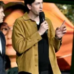 Nicholas Braun CinemaCon Suede Brown Jacket