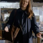 Project Hail Mary Eva Stratt Trench Black Coat