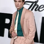 Robert Pattinson Premiere The Drama Pink Blazer