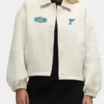 St. Louis Blues Heathered Bone Coach’s Jacket fornt