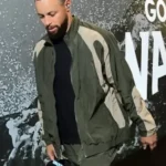 Stephen Curry Olive Green Jacket