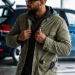 Street Flow 3 Lacrim Green Jacket