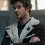 The Boys S05 Jack Quaid Black Suede Shearling Jacket