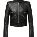 The Drama 2026 Zendaya Black Leather Jacket