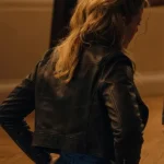 The Miniature Wife Elizabeth Banks Black Cropped Jacket