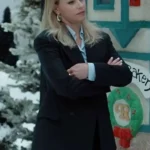 The Miniature Wife Elizabeth Banks Pinstriped Blazer