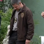 The Rip Matt Damon Police Brown Jacket