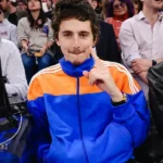 Timothée Chalamet Hawks Vs Knicks Cotton Jacket
