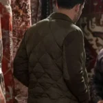 Tom Ellis CIA Quilted Jacket Back