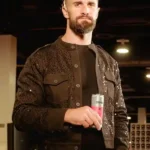 UFC Event Seth Rollins Brown Jacket