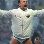WrestleMania 42 CM Punk White Jacket