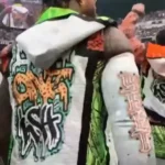 WrestleMania 42 Jey Uso Hooded Vest Back