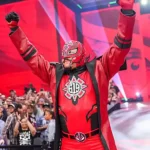 WrestleMania 42 Rey Mysterio Deadpool Red Long Coat