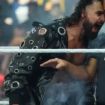 WrestleMania 42 Seth Rollins Leather Black Coat