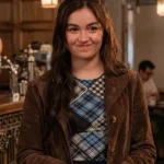 XO, Kitty S03 Kitty Brown Suede Leather Coat
