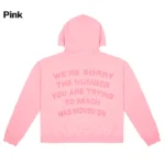 1 800 Boys Lie Hoodie Pink Back
