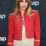 ASCAP 2026 Pop Awards Suki Waterhouse Red Jacket