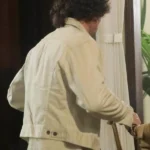 Aaron Taylor-Johnson White Jacket