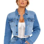 All The While Stretch Denim Jacket