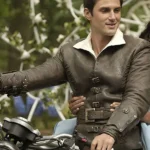 Andrew J. West Once upon A Time Leather Jacket
