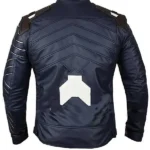 Avengers Infinity War Bucky Barnes Leather Jacket Back