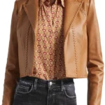 Billie Matalon Tracker S03 Brown Leather Jacket