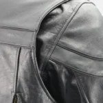Black Leather Motorcycle Jacket