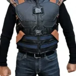 Black Panther Michael B Jordan Leather Vest