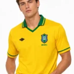 Brasil Men Yellow Soccer Jersey