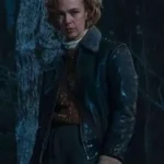 Brittany Allen The Yeti Black Leather Jacket