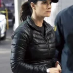 CIA Missy Peregrym Black Puffer Jacket