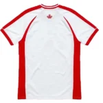 Canada Soccer White Jersey Back
