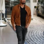 Cannes Film Festival Nathan Mitchell Brown Jacket