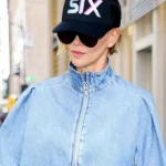 Charlize Theron Blue Jacket