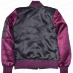 Deadpool 2 Zazie Beetz Domino Jacket Back