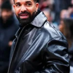 Drake Warriors Game Leather Jacket